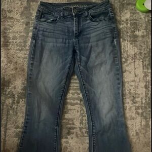 Y2K American Eagle Outfitters Women's Flare Jeans
